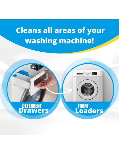 Limpiador de Lavadora Carbona 300g | Elimina Olores y Residuos Limpiador de Lavadora Carbona 300g | Elimina Olores y Residuos