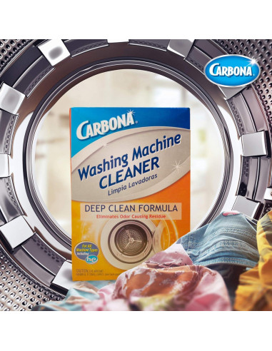 Limpiador de Lavadora Carbona 300g | Elimina Olores y Residuos