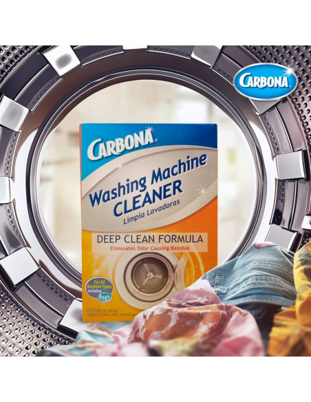 Limpiador de Lavadora Carbona 300g | Elimina Olores y Residuos Limpiador de Lavadora Carbona 300g | Elimina Olores y Residuos