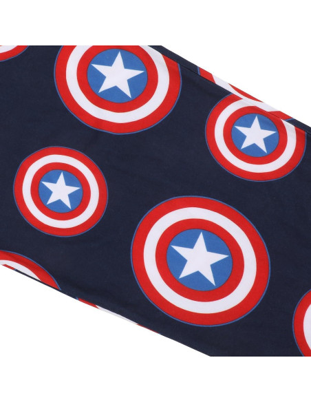 Pantalones de dormir hombres Capitán América azul marino M