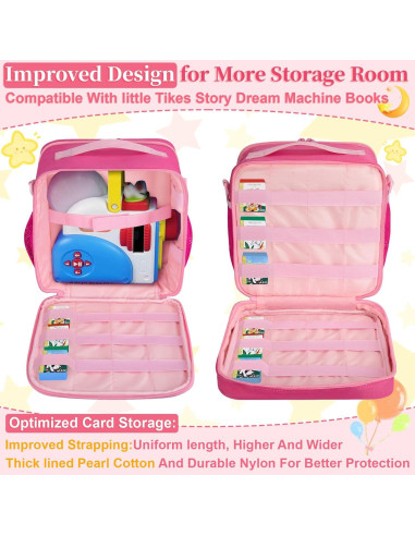 Funda Portátil Rosa para Proyector Little Tikes - Almacenaje Juguetes