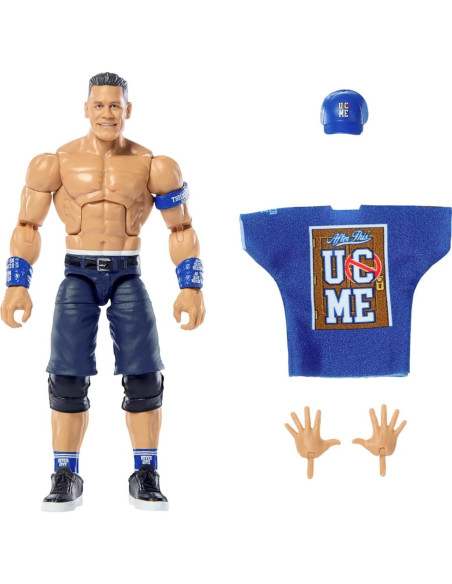 Figura de Acción WWE John Cena Edición Coleccionista Mattel Elite 119