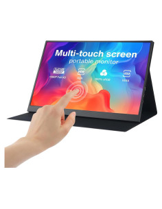 Monitor Portátil JYXCN 14" FHD 1080P Táctil USB-C HDMI