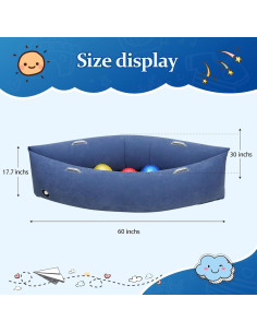 Silla Sensorial Inflable Parkside Wind para Niños con Autismo 2
