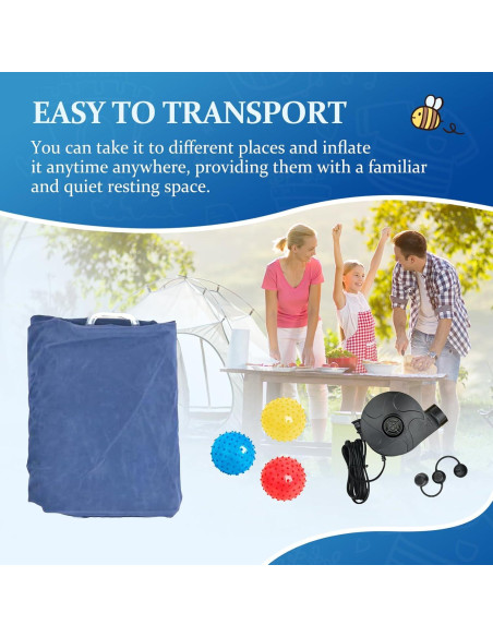 Silla Sensorial Inflable Parkside Wind para Niños con Autismo