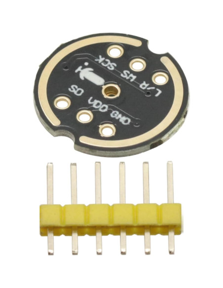 2 Pcs Micrófono Omnidireccional INMP441 MEMS I2S 24 bits