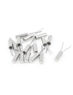 Oscilador de Cristal Uxcell 12 MHz 15 Piezas 2x6 mm