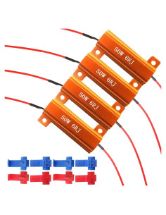 Resistencias de Carga LED Grandview 50W 6Ohm para 1157 BAY15D
