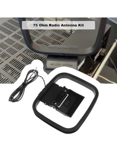 Kit de Antena AM FM ECSiNG 1.3m y 1.5m Compatible Denon Pioneer 2