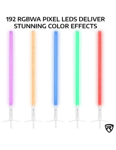 Luz de Tubo LED Rockville ROCK SABER 192 RGBW Inalámbrica 2