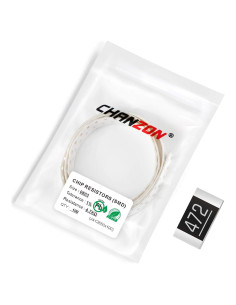 Resistores SMD 0603 Chanzon 4.7K ohm 100 Piezas 1% Tolerancia