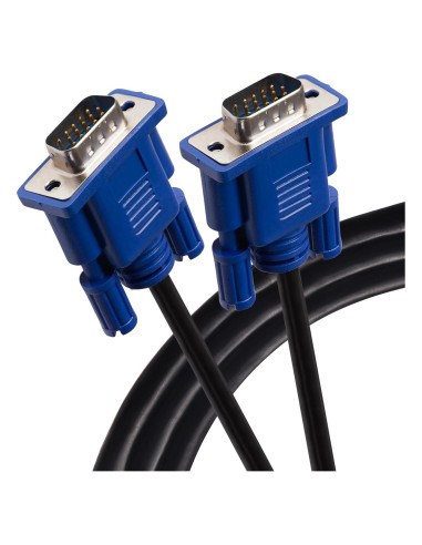 Cable VGA 1.5m Kado Macho a Macho 1920x1080 FHD