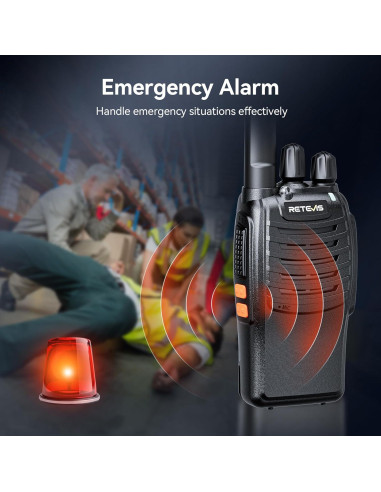 Walkie Talkies Retevis H-777 Portátiles 5 Pack FRS 1000mAh