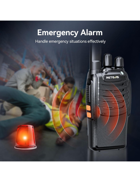 Walkie Talkies Retevis H-777 Portátiles 5 Pack FRS 1000mAh