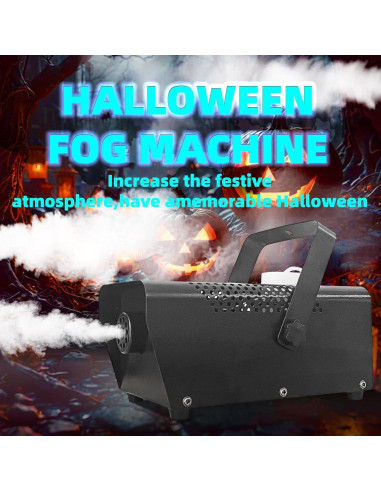 Máquina de Niebla 400W Mini con Control Remoto y Tanque 500ml