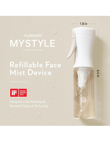 Botella de Spray FLAIROSOL 90ml - Nebulizador de Agua Ultra Fino