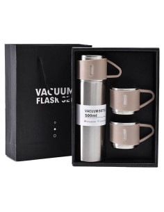 Juego de frascos al vacío Genérico 500ml con 3 tazas regalo