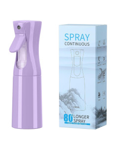 Botella Spray Multiusos KAI ZHOUZHOU 200ml Púrpura Neblina Fina