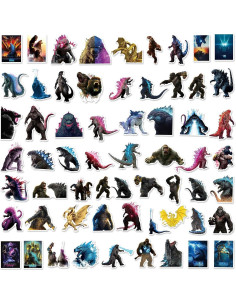 Pegatinas de dibujos animados BBYANG - 60 piezas vinilo 2