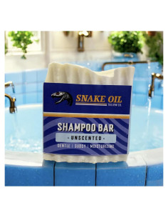 Jabón en Barra de Champú Snake Oil Tallow - Sin Fragancia - 121.9g