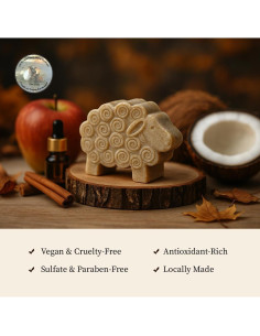 Jabón Orgánico Hecho a Mano Scalise con Leche de Oveja 76g 2