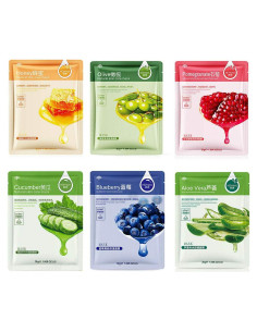 Pack de 12 Máscaras Faciales Magik Aloe Caracol Hidratantes