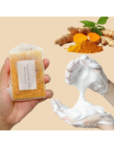 Juego de Cuidado de Piel de Cúrcuma 3 Piezas - GALHJCZ