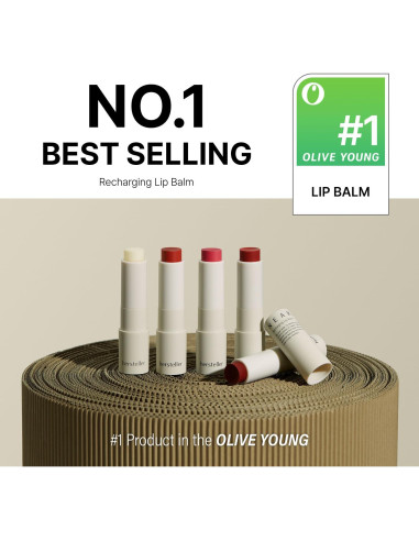 Bálsamo Labial Rehidratante Vegano Hersteller Rojo Origen 17.8g