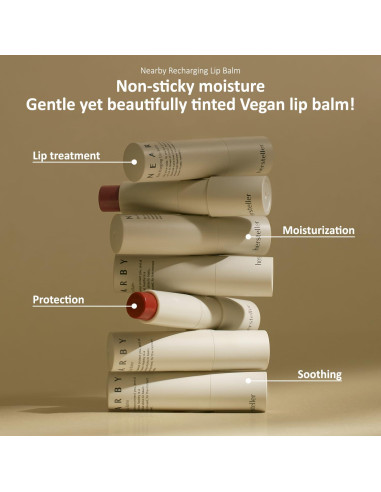 Bálsamo Labial Rehidratante Vegano Hersteller Rojo Origen 17.8g