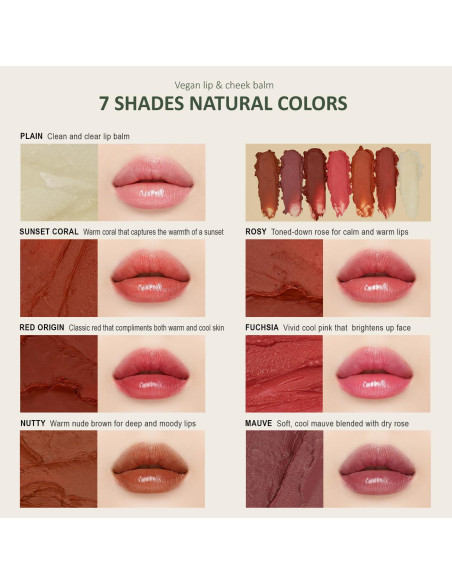 Bálsamo Labial Rehidratante Vegano Hersteller Rojo Origen 17.8g Bálsamo Labial Rehidratante Vegano Hersteller Rojo Origen 17.8g