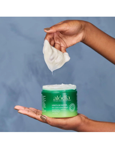 Mascarilla Acondicionadora Profunda ALODIA 340 g - Aceite de Aguacate y Menta