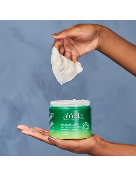 Mascarilla Acondicionadora Profunda ALODIA 340 g - Aceite de Aguacate y Menta