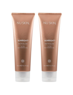 Gel Autobronceador Nu Skin Insta Glow 119 g x 2 | Bronceado Natural