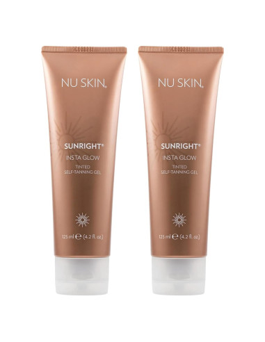 Gel Autobronceador Nu Skin Insta Glow 119 g x 2 | Bronceado Natural