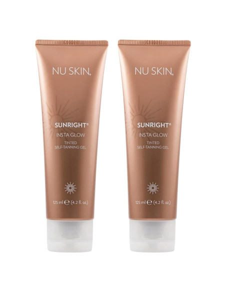 Gel Autobronceador Nu Skin Insta Glow 119 g x 2 | Bronceado Natural