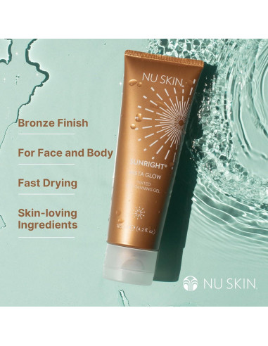 Gel Autobronceador Nu Skin Insta Glow 119 g x 2 | Bronceado Natural
