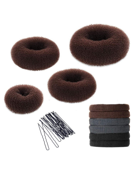 Kit de Fabricación de Moño de Cabello YaFex 4 Piezas Kit de Fabricación de Moño de Cabello YaFex 4 Piezas