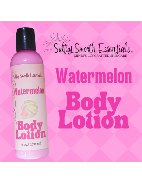 Loción Corporal Sandía SultrySmooth 120 ml Hidratante Vegana