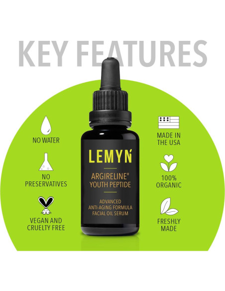 Suero Facial Antienvejecimiento Lemyn Organics 30ml