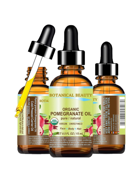 Aceite de Granada Orgánico Botanical Beauty 15 ml Puro Virgen