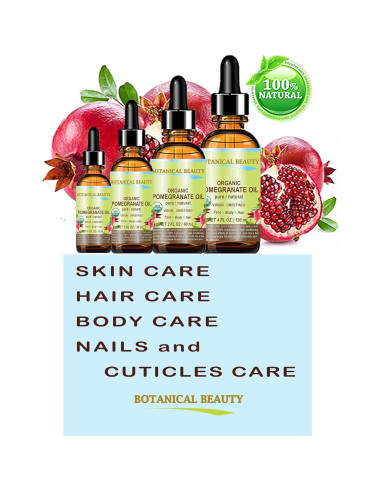Aceite de Granada Orgánico Botanical Beauty 15 ml Puro Virgen