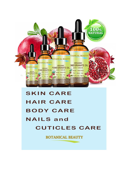 Aceite de Granada Orgánico Botanical Beauty 15 ml Puro Virgen