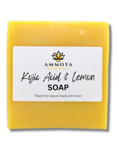 Jabón Revitalizante de Limón - Leche de Cabra con Kojic y Cúrcuma 112 g