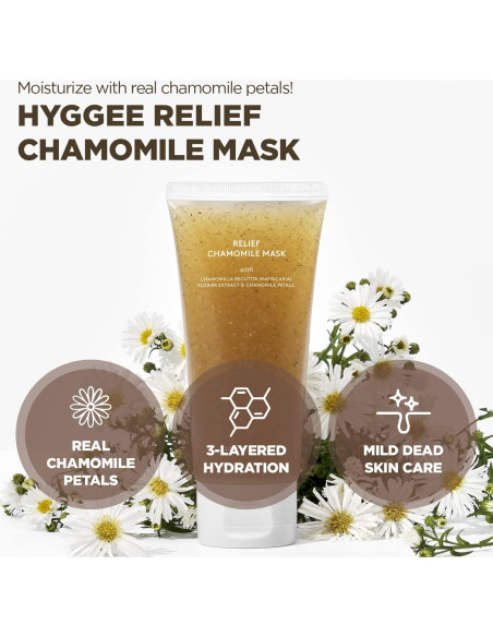 Mascarilla de Manzanilla Hyggee 95.1 ml - Hidratante y Exfoliante