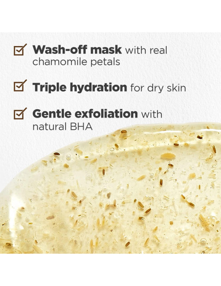Mascarilla de Manzanilla Hyggee 95.1 ml - Hidratante y Exfoliante