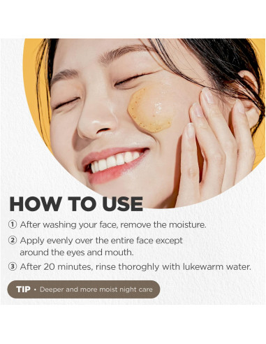 Mascarilla de Manzanilla Hyggee 95.1 ml - Hidratante y Exfoliante