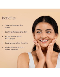 Pasta Limpiadora Facial Esenciales Fo.rest para Piel Seca 100g 2