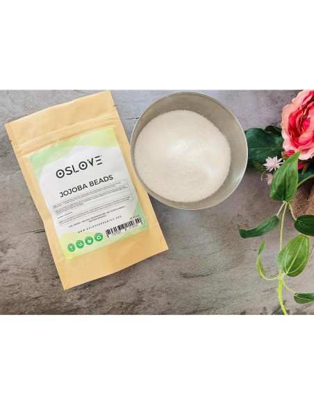 Perlas de Jojoba Puras Oslove Organics 113.4g Exfoliantes