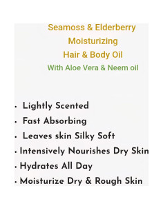 Aceite Hidratante para Cabello y Cuerpo Mine 118 ml - Musgo Marino y Saúco 2