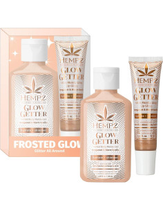 Kit de Brillo Helado Hempz - Loción Corporal 63.63 g y Brillo Labial 12.44 g 2